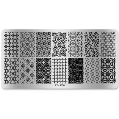 Matrita  Nail Art   PY J038