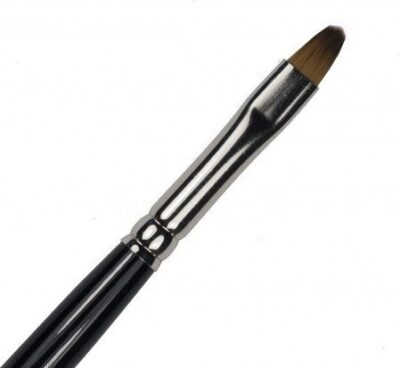 Pensula manichiura Nr 6 Oval Par Scurt