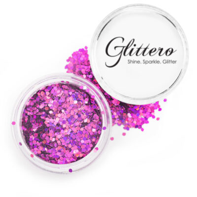Paiete hexagon Rainbow Pink