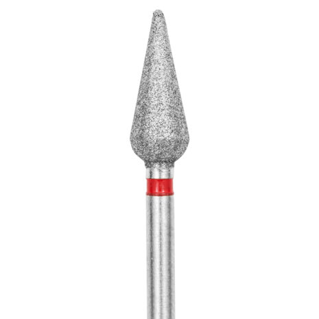 Capat de freza electrica diamantat con rosu