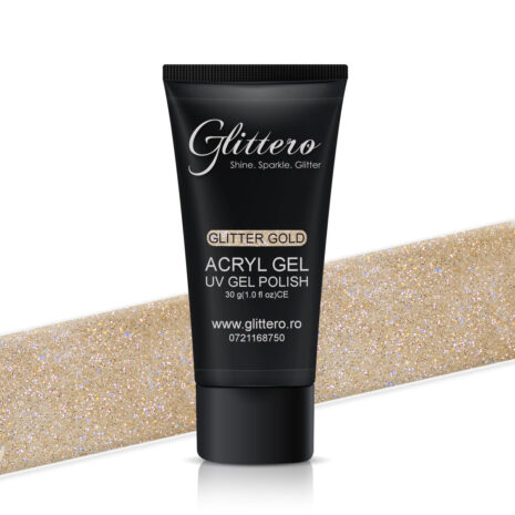 AcrylGel30ml-GlitterGold