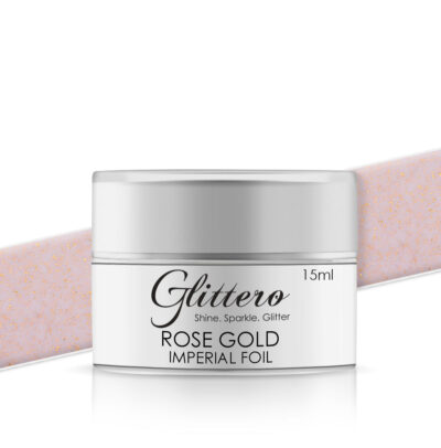 Imperial Foil Rose Gold gel construcție 15 ml