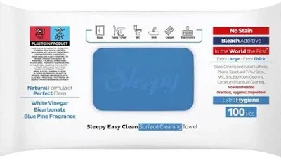 Servetele umede Sleepy 100 buc cu bicarbonat